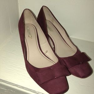 Zara kitten heels Size 10